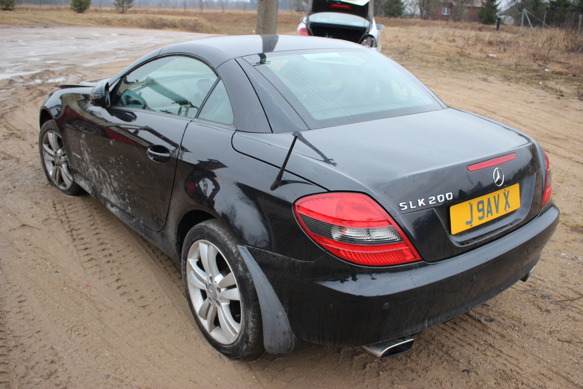 Used Mercedes Benz SLK-Class Rear bumper A1718854125