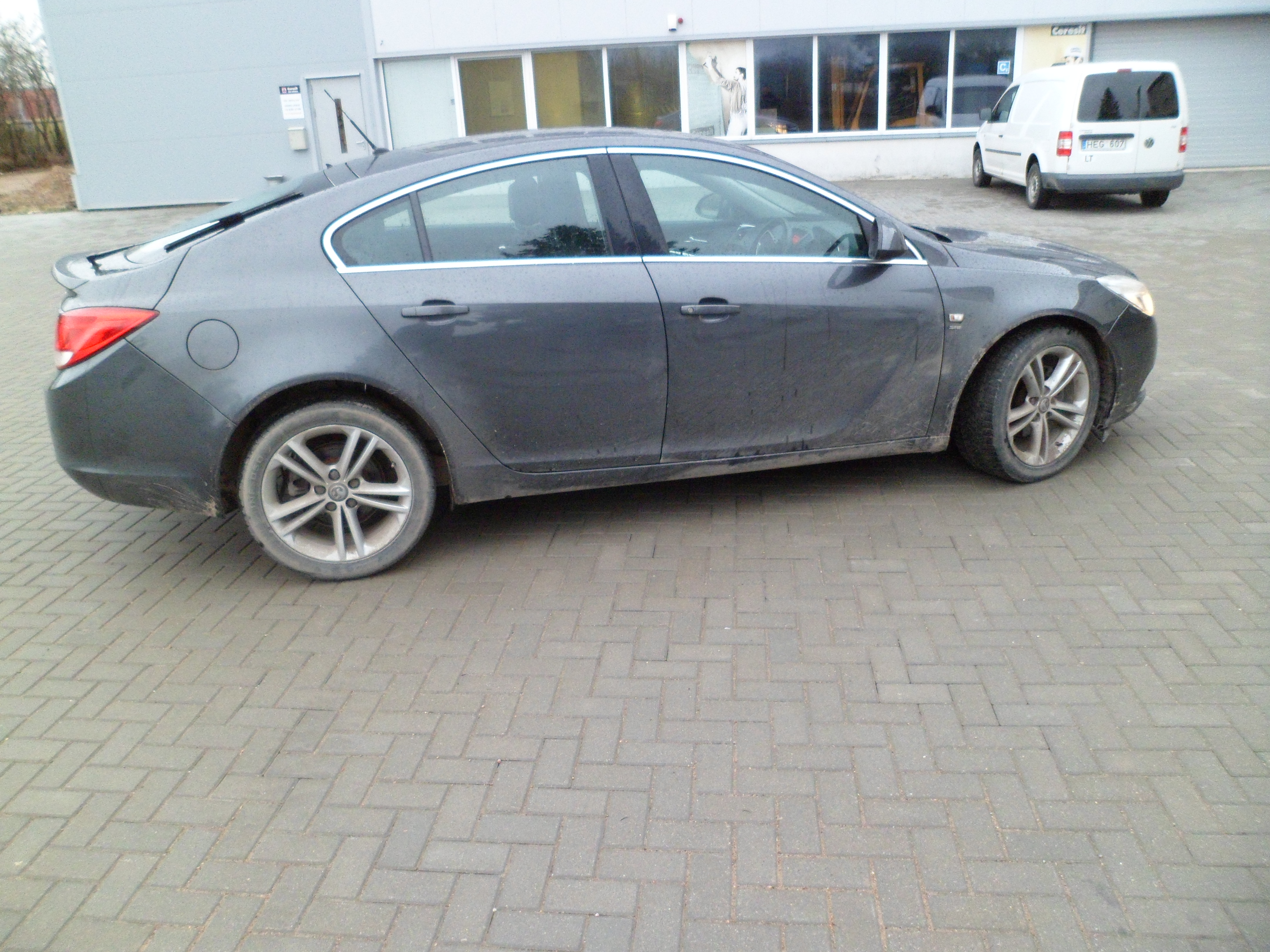 Used Opel Insignia Rear side door opening handle outer and its details